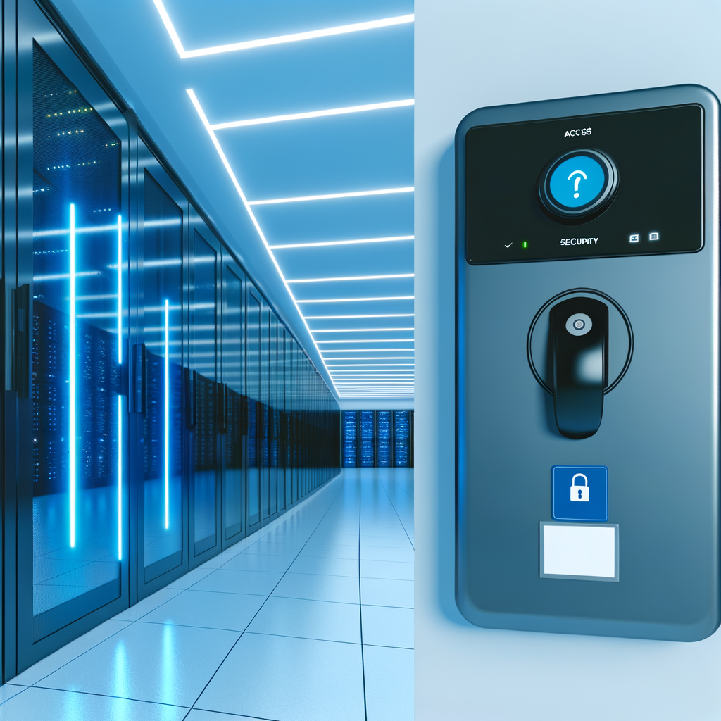Data center biometric security access